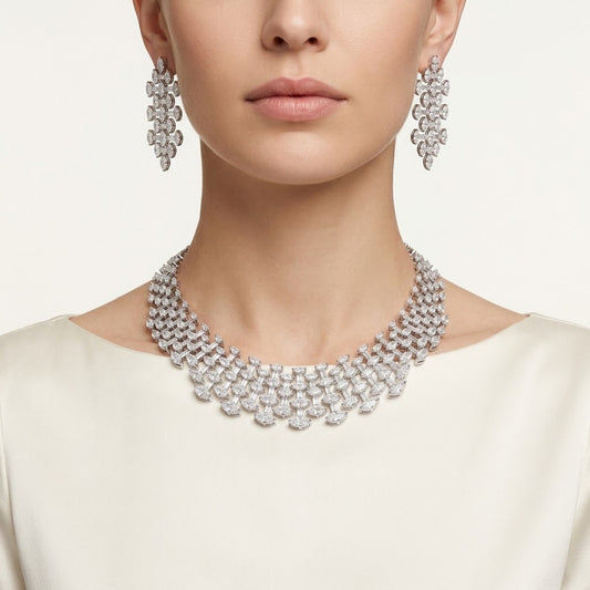 Luxury Crystal Jewelry Set