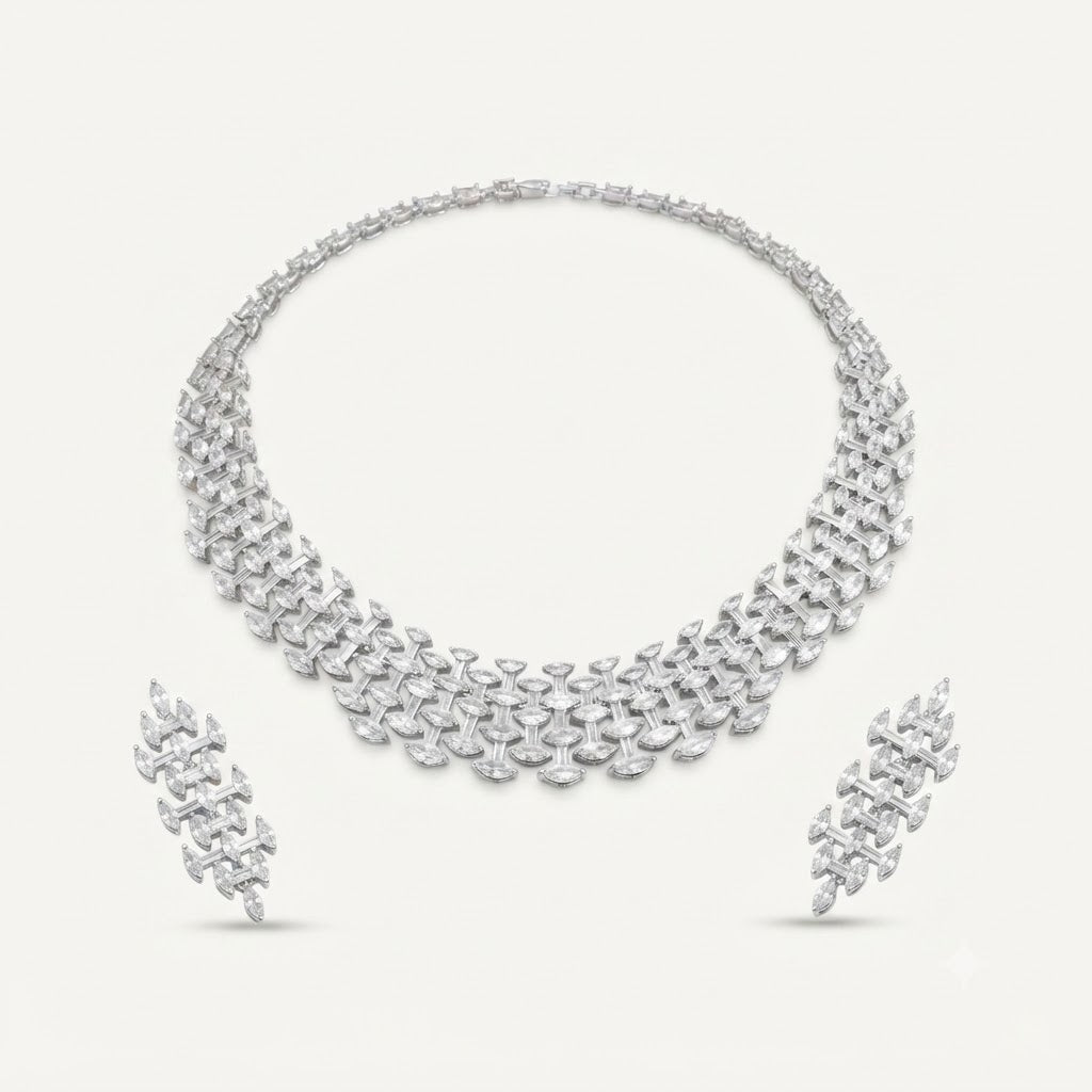 Luxury Crystal Jewelry Set
