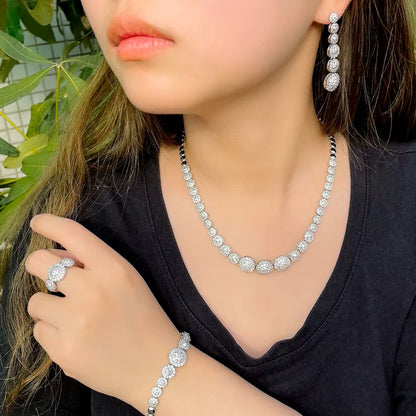Long Round Stone Set
