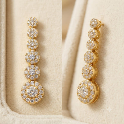 Long Round Stone Set