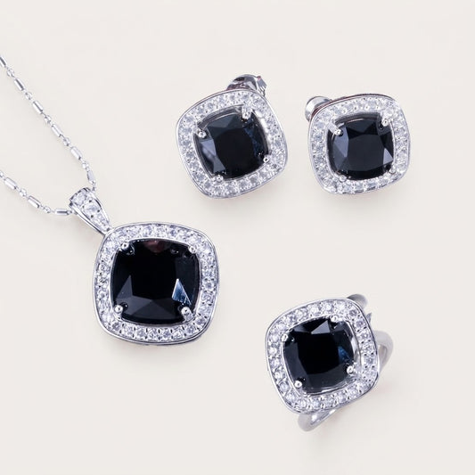 Big Square Jewelry Set