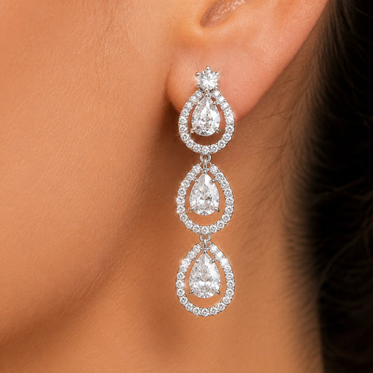 3 Silver Tears Set