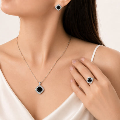 Big Square Jewelry Set