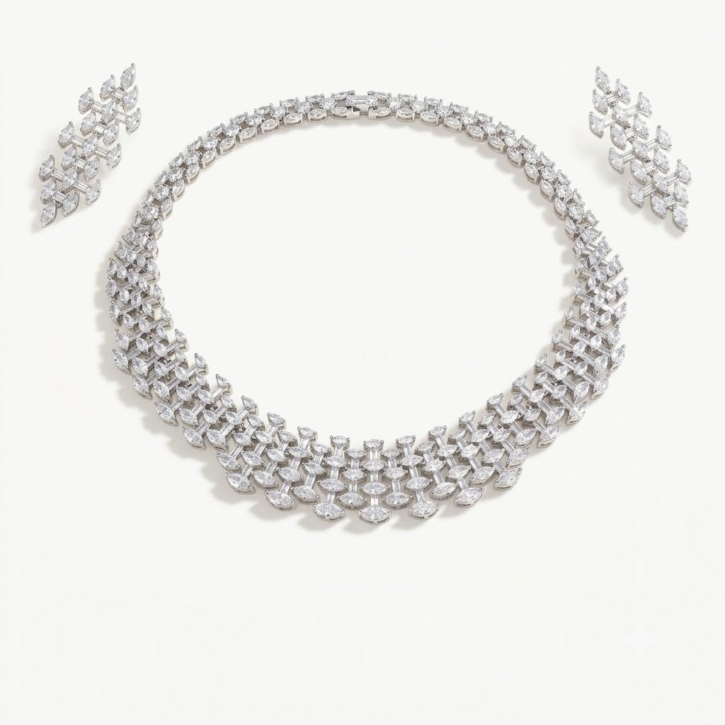 Luxury Crystal Jewelry Set
