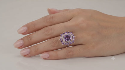 Castle Zircon Ring